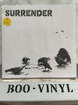 Surrender - Surrender 7  white vinyl punk record NM / NM CONDITION 