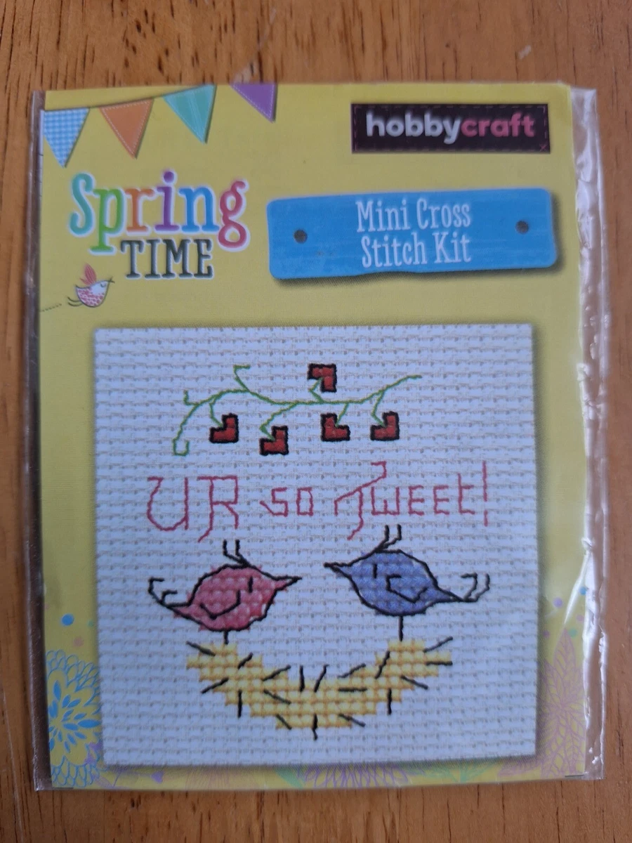 U R so Tweet Cross Stitch Kit By Hobbycraft eBay