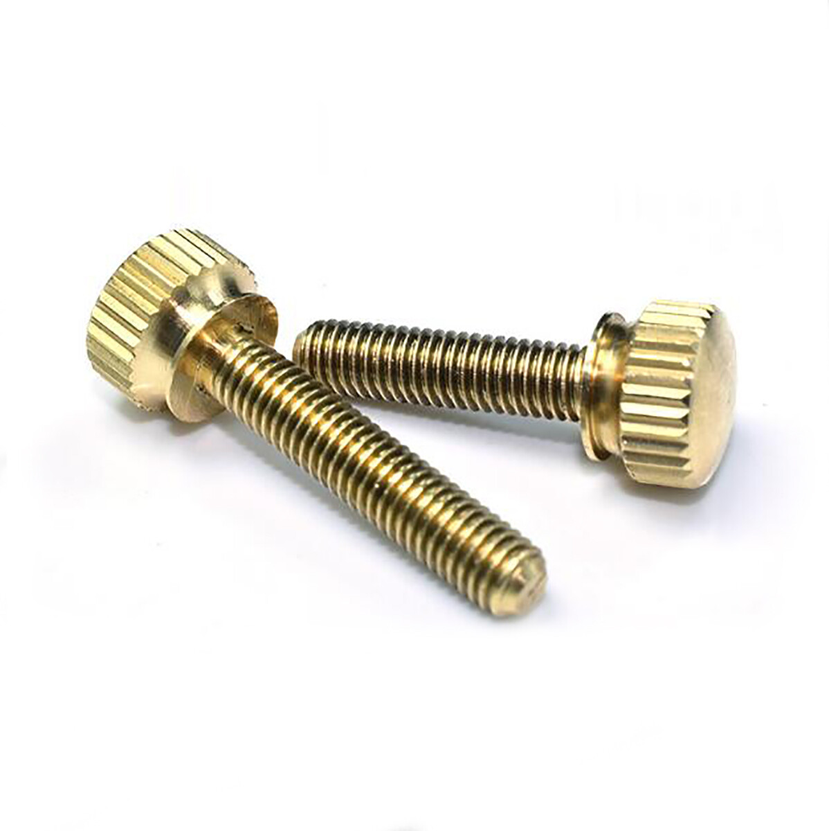 Uxcell 12-Pack M4 X 20mm Carbon Steel Knurled Thumb Screws - Fully Threaded, Flat Head, Zinc Plated