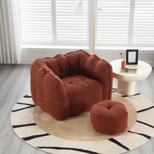 Soft bean bag chair with high rebound foam suitable for living room and bedroom - Picture 13 of 20
