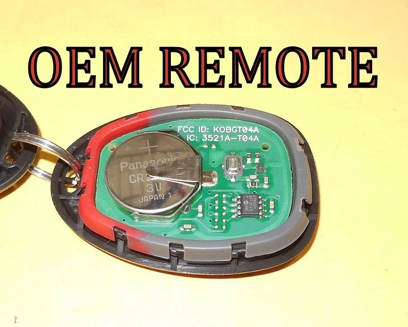 100% OEM GM CHEVY BUICK PONTIAC ENTRADA REMOTA SIN LLAVE TRANSMISOR LLAVERO 22733523 Foto 2 de 2