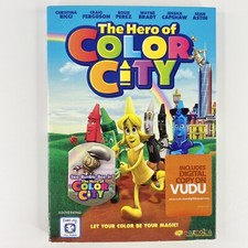 The Hero of Color City DVD Magnolia Home Entertainment Crayons 2014 Ricci, Astin