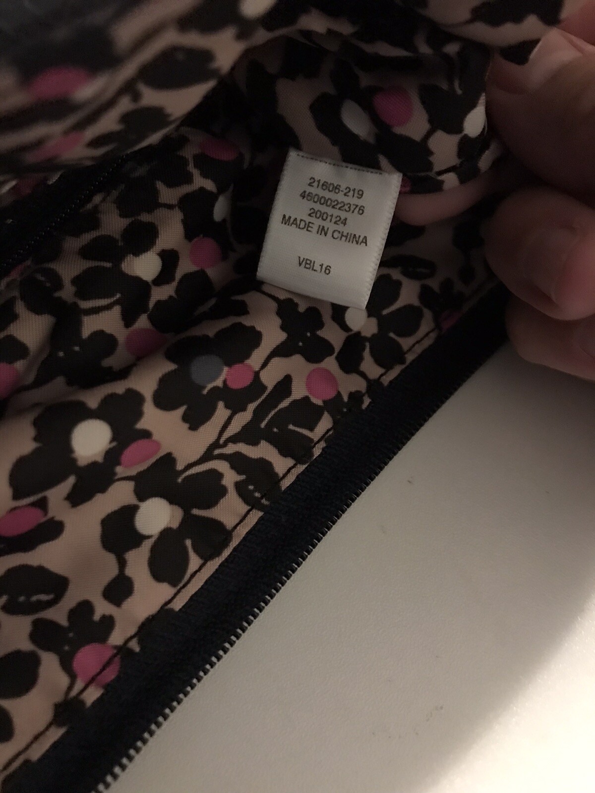 Vera Bradley Navy Blue Quilted Tote Purse EUC eBay