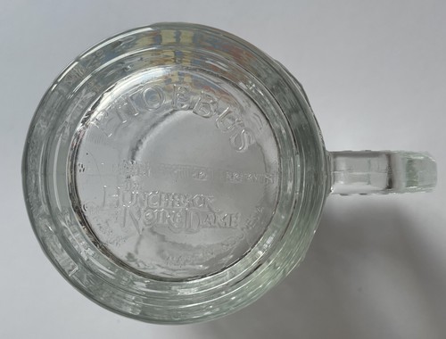 Phoebus, Hunchback Of Notre Dame Cup (1996) Novelty Graphic Glass Mug, Cartoons - Picture 3 of 11