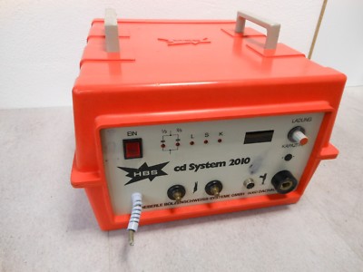 HBS CD 2010, Bolzenschweiss-System 220V, 50 Hz- KVA 0,6 - Kapazität 110.000 μF