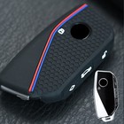 3-Button Key Ring Case Cover Shell Protector For Bmw X7 Ix Xm X6 X4M 2023 2024
