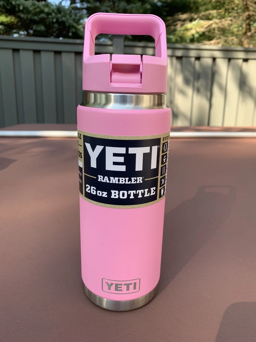 Yeti Rambler 18oz Straw Cap Bottle - Harbor Pink