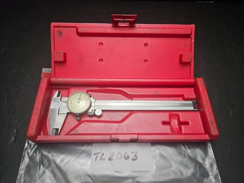 MITUTOYO #505-628 6" .001" CALIPER W/CASE (TL2063)