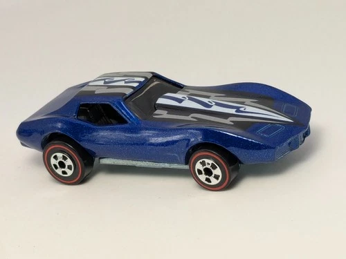 40 Years Hot Wheels 40th Anniversary Set Redline 1975 Corvette Stingray Blue