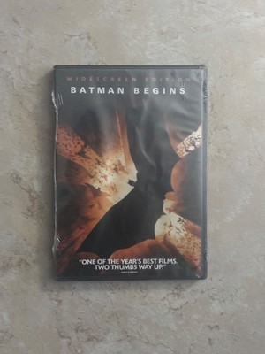 Batman Begins (DVD)(2005) Widescreen Featuring: Christian Bale, Katie Holmes