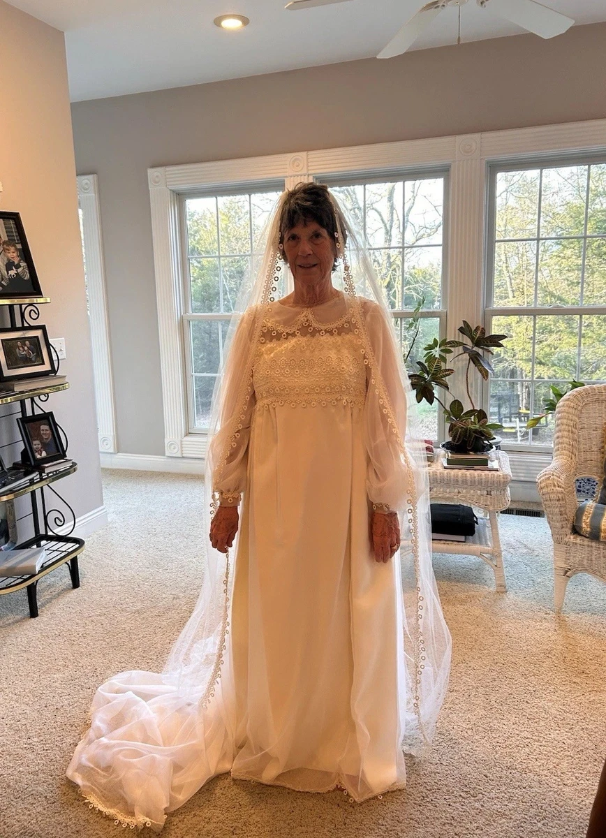 Lace Long Sleeve Empire Wedding Dresses for sale | eBay Lace Long Sleeve Empire Wedding Dresses for sale | eBay