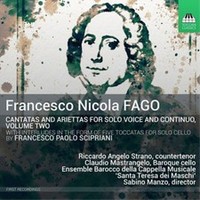 Claudio Mastrangelo - Francesco Nicola Fago Cantatas And Ariettas For - F600Z