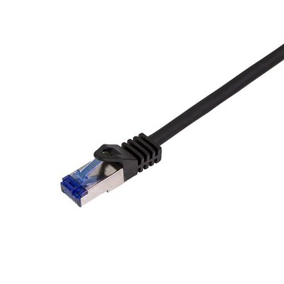 LogiLink C6A123S Patchkabel Ultraflex, Cat.6A, S/FTP, schwarz, 30 m