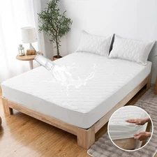 Super soft waterproof mattress cover, layered design, comfortable and durable