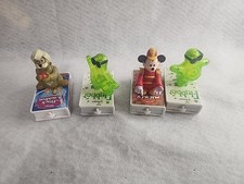 McDonalds Vtg Disney Mini VHS Toy Train Set of 4: Mickey, Blubbering Cauld READ