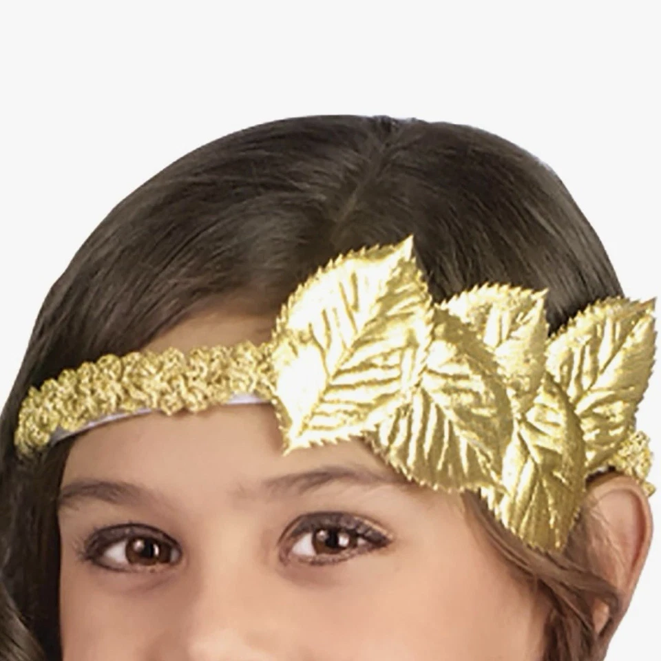 Fun World Greek Goddess Gold Leaf Headpiece Costume Hair Accessory - Image 2 of 4