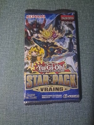 Yu-Gi-Oh Star Pack VRAINS 1st Edition Booster RARE Sealed 2014 Gravity Feed Pack