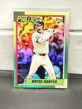 2025 Topps Update Series - 1990 Topps Baseball Bryce Harper #U90-15 Green...