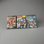 The Urbz Sims In The City + Bustin Out + Sims 2 Pets (Sony Playstation 2, PS2)
