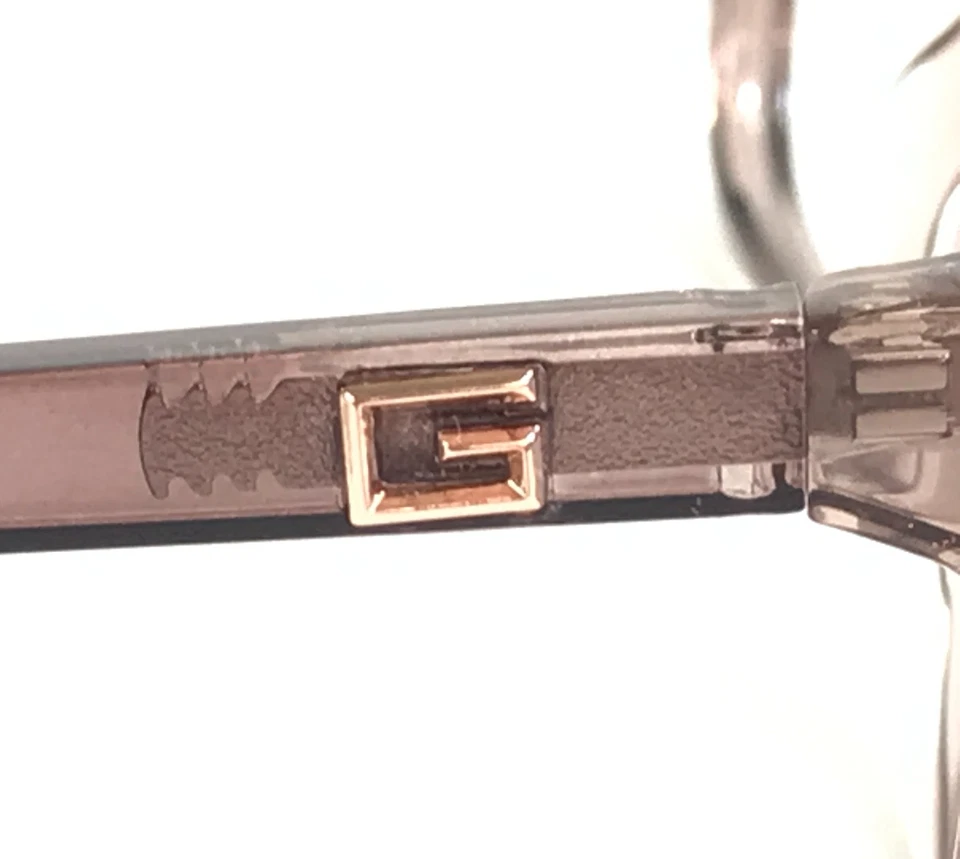 Guess миниатюрный очки оправы GU2977 059 бежевый прозрачный кошачий глаз полный ободок 49-13-140 - Изображение 4 из 4