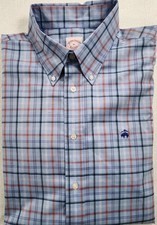 Brooks Brothers The Original Polo Oxford Men OCBD Shirt XL Ivy Madison