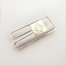 Auth Beautiful Christian Dior Money Clip CDR ...