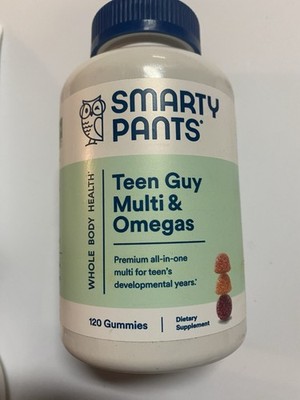 Smarty Pants Teen Guy Multi Omegas Gummy Multivitamins 120 Count