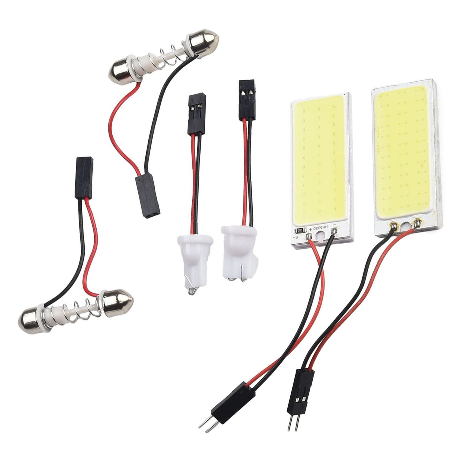 Bulbs Panel Lights Panel Lamp Car Interior 2Pcs DC12V Xenon HID Dome Map Light