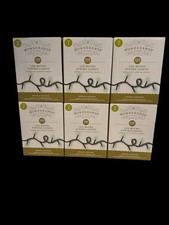 6x Wondershop 100ct LED Green Micro String Lights Christmas Holiday Lot