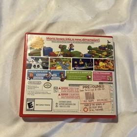 Nintendo 3DS System CTR-001 Charger Super Mario 3D Land Mario Bag Factory Reset