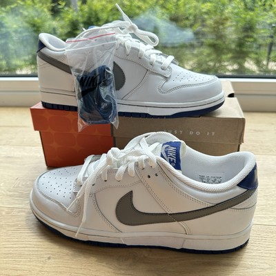 Vintage NEW 2005 Nike Dunk White Charc Original SB Skateboard Shoes 10 309431104