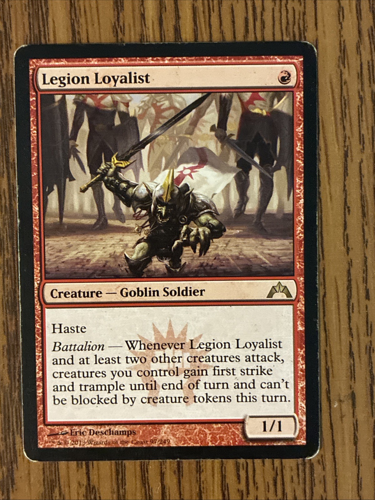 Legion Loyalist Gatecrash Regular MTG Magic Lightly Played FREE SHIPPING