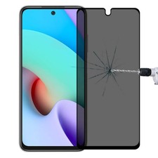 Full Cover Anti-peeping Tempered Glass Film for Samsung Galaxy A12 Xiaomi Redm