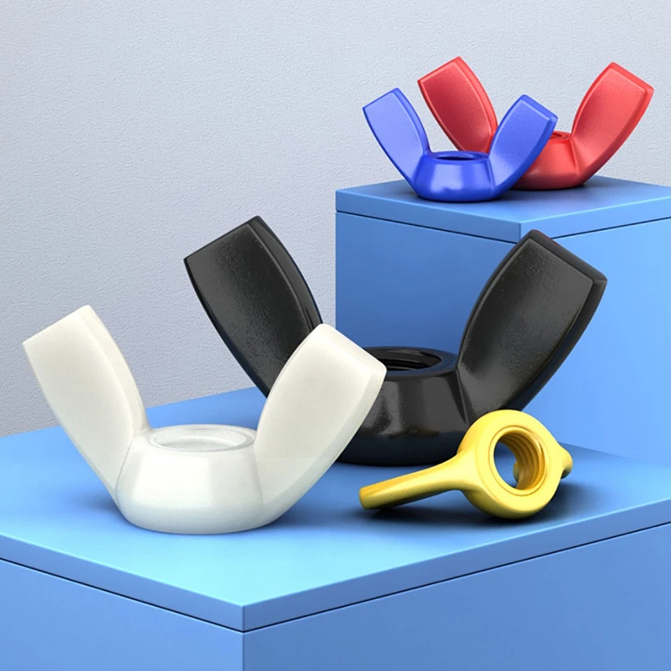 Flügelmuttern Nylon DIN 315 Muttern Flügelmutter M3 M4 M5 M6 M8 M10 M12 - Bild 3 von 4