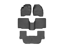 WeatherTech FloorLiner HP for 2017-2019 Ford Explorer - Full Set, Black