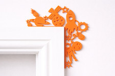 Space Door Corner Decoration – Kids Room & Playroom Wall Art – Fun Birthday Gift