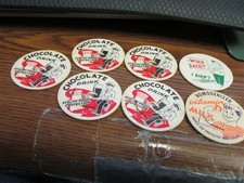 7 Generic Milk Bottle Caps 56mm Chocolate Mil...