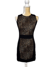 Michael Kors 'Korda' Animal Print Dress Size S