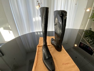 SANTONI Stiefel schwarz Gr. 36,5