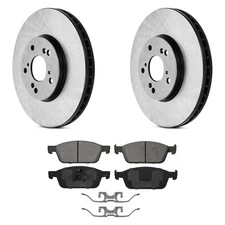 For Ford Transit Connect 14-23 SevereDuty Front Brake Kit w Semi-Metallic Pads