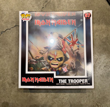 Funko POP Albums ! IRON MAIDEN The Trooper !  EDDIE Record ! New In Box