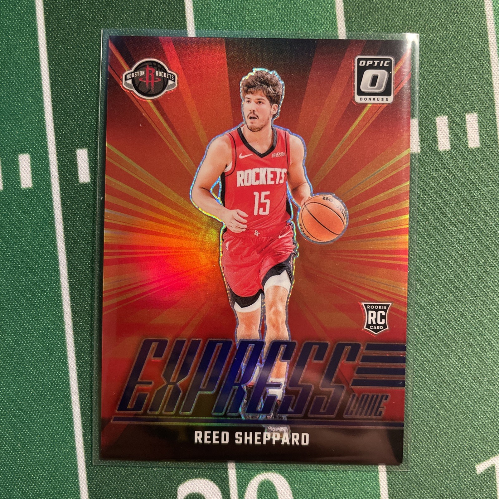 2024-25 Panini Donruss Optic - Express Lane Reed Sheppard #16 Purple Prizm (RC)