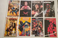 Marvel Deadpool #1, BW&B #1 , Captain Marvel # ,