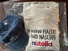 FELPA con CAPPELLO Nutella Se Volevo Piacere a Tutti Nascevo Nutella Taglia M