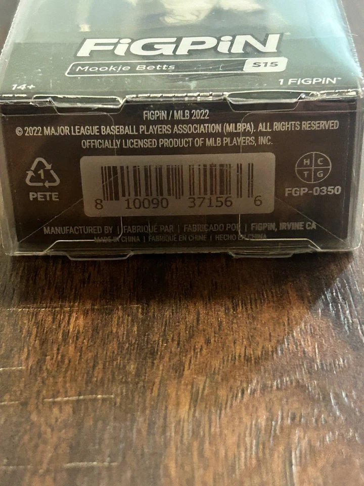 Dodgers Mookie Betts 3 inch FiGPiN - Image 3 of 4