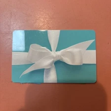 Verified Tiffany & Co Gift Card $50.00