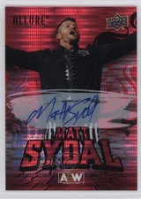 2024 Upper Deck Allure AEW Red Pulsar Auto Matt Sydal #55 Auto 11w3
