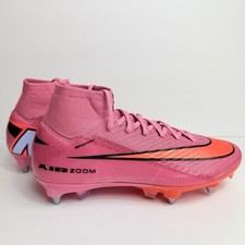 Nike Zoom Mercurial Superfly 10 Elite SG-Pro Pink Red HJ3717-600 Men  s Size 6.5