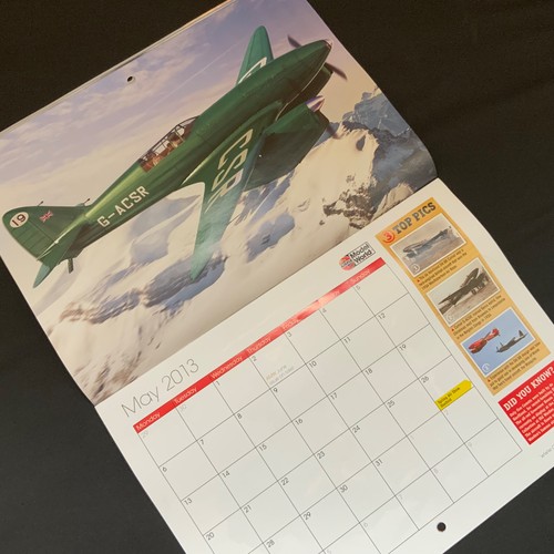 Vintage Airfix 2013 Calendar Model World Glossy Paper UNUSED - Picture 7 of 16