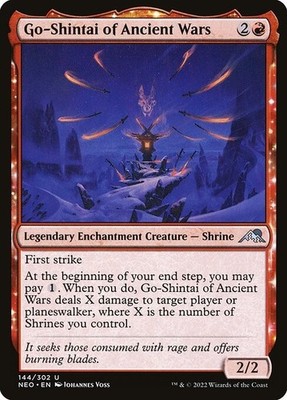 Go-Shintai of Ancient Wars 1x MtG Kamigawa: Neon Dynasty SP/NM